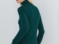 Базовая водолазка, Зеленый