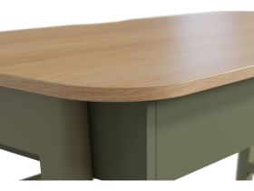 Письменный стол Бревор-2 120x60 Дуб Барбера/Оливковый
