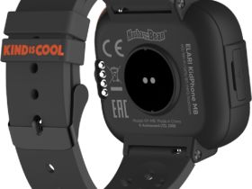 Умные часы Elari KidPhone «Маша и Медведь» Чёрные