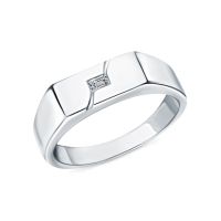 Серебряное кольцо с фианитами