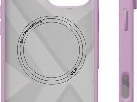 Клип-кейс VLP Aster Pro Case для Apple iPhone 16 Pro с MagSafe фиолетовый