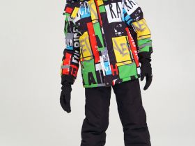 Зимняя куртка из мембранной ткани для мальчика