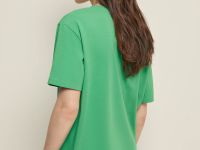 Футболка свободного силуэта с принтом