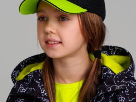 Кепка текстильная для девочек