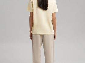 Футболка свободного кроя из джерси