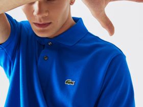 Мужское поло Lacoste L1212 классического кроя