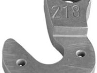 Держатель заднего переключателя &quot;петух&quot; Meta №218 фрезерованный (серебристый)