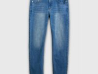 Зауженные джинсы, Синий