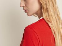 Футболка slim fit из хлопкового джерси