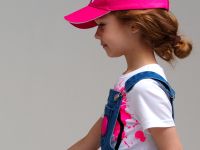 Кепка текстильная для девочек