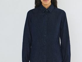 Джинсовая рубашка, Синий