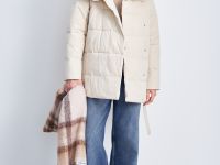 Полупальто с поясом