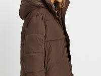 Утепленная куртка с воротником-стойкой