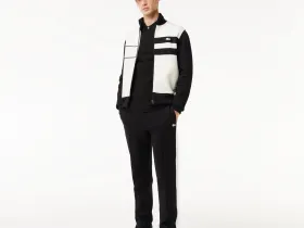 Мужское поло Lacoste с длинными рукавами