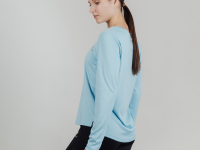 Футболка Nordski Run Blue Sky W с длинным рукавом
