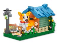 1256_MK Конструктор Корги в домике