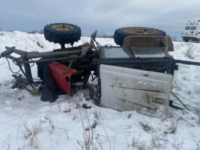 Водитель трактора погиб в ДТП в Якутии
