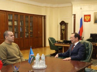 Глава Якутии встретился с президентом Международной ассоциации бокса Умаром Кремлевым