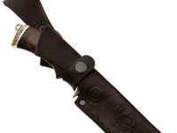 Нож Егерь, кованый, сталь Х12МФ, литье, венге