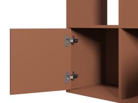 Стеллаж Кейн 5-75x75 Терракотовый