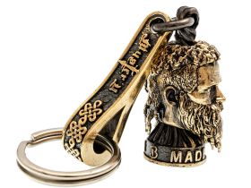 Брелок Варяг, бронза