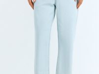 Прямые джинсы Straight, Голубой