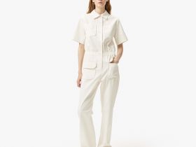 Женский комбинезон Lacoste классического кроя