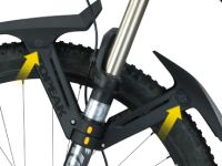 Комплект крыльев Topeak DeFender XC1/XC11 29" TC9637 (черный / серый)