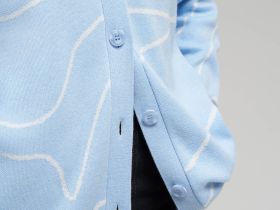 Легкий свободный кардиган с хлопком