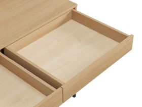 Стол Ханссон 120x60 Дуб Барбера/Черный