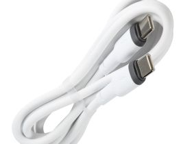 Кабель Red Line USB-C/USB-C 25W 1 м Белый