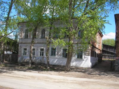 Дом, в котором в 1918 г. находился первый уездный Совет рабочих, солдатских и крестьянских  депутатов