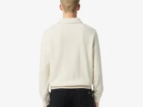 Мужская толстовка Lacoste с воротником-поло из хлопка