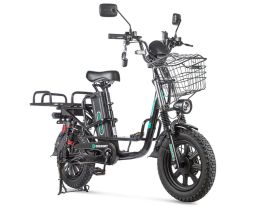 Электровелосипед Gelbert Khan Monster 2, год 2025, цвет Черный