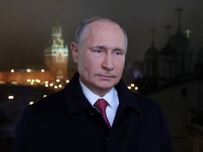 Владимир Путин поздравил россиян с Новым годом