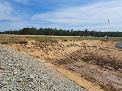 По объездному пути будет осуществляться проезд по автодороге «Лена» в Нижнем Бестяхе