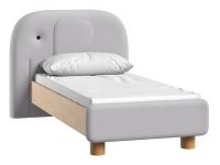 Детская кровать Петти 80 Букле Серый