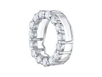 Подвеска из белого золота э4712пд07210117