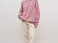 Джемпер свободного силуэта из хлопка