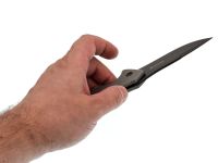 Складной нож Mr.Blade Hellcat Mini, сталь VG-10, рукоять серый G10