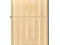 Зажигалка ZIPPO Classic с покрытием High Polish Brass, латунь/сталь, золотистая, 38x13x57 мм