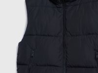 Утеплённый стёганый жилет, Черный