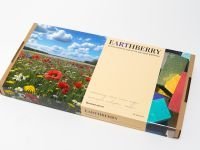 Набор пастели сухая, мягкая ручной работы EARTHBERRY "Полевые цветы", 30 цветов