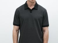 Поло в полоску, Коричневый