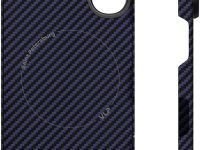 Клип-кейс VLP Kevlar Case для Apple iPhone 16 с MagSafe тёмно-синий