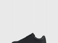 Кеды из микрофибры, Черный