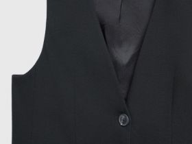 Жилет для девочек, Черный