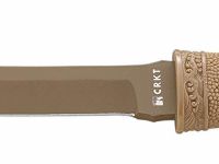 Нож с фиксированным клинком CRKT Hissatsu (Desert Tan), сталь 440А, рукоять пластик/резина