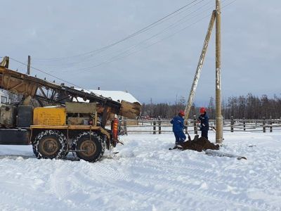 Энергетики завершили капитальный ремонт воздушных линий в селе Дирин Чурапчинского района