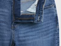 Зауженные джинсы, Синий